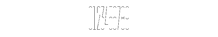 GarajeMonospace2303 Light Font OTHER CHARS