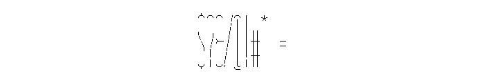 GarajeMonospace2303 Light Font OTHER CHARS