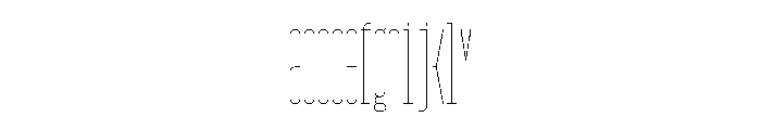 GarajeMonospace2303 Light FONT