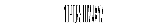 GarajeMonospace2303 Medium Font UPPERCASE