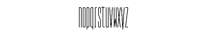 GarajeMonospace2303 Medium Font LOWERCASE