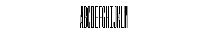 GarajeMonospace2403 Black Font UPPERCASE