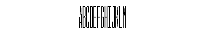 GarajeMonospace2403 Bold Font UPPERCASE