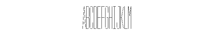 GarajeMonospace2403 Light Font UPPERCASE