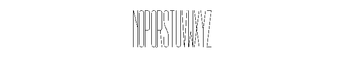 GarajeMonospace2403 Light Font UPPERCASE