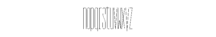 GarajeMonospace2403 Light Font LOWERCASE
