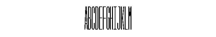 GarajeMonospace2503 Bold Font UPPERCASE