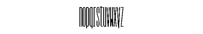 GarajeMonospace2503 Bold Font LOWERCASE
