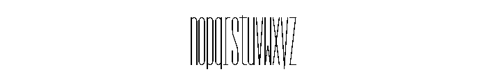 GarajeMonospace2503 Book Font LOWERCASE