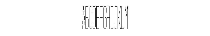 GarajeMonospace2503 Light Font UPPERCASE
