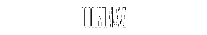 GarajeMonospace2503 Light Font LOWERCASE