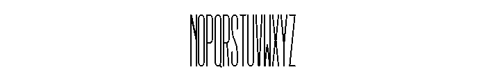GarajeMonospace2503 Medium Font UPPERCASE