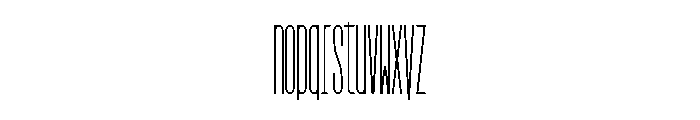 GarajeMonospace2503 Medium Font LOWERCASE