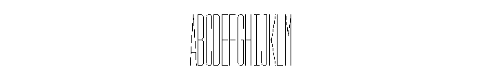 GarajeMonospace2603 Light Font UPPERCASE