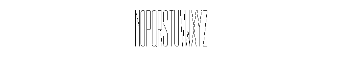 GarajeMonospace2603 Light Font UPPERCASE
