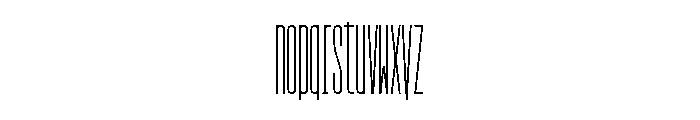 GarajeMonospace2603 Medium Font LOWERCASE