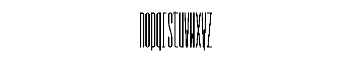 GarajeMonospace2703 Bold Font LOWERCASE