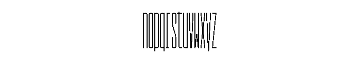 GarajeMonospace2703 Medium Font LOWERCASE