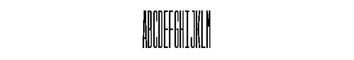 GarajeMonospace2803 Black Font UPPERCASE