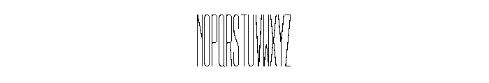 GarajeMonospace2803 Book Font UPPERCASE