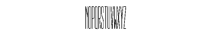 GarajeMonospace2803 Medium Font UPPERCASE