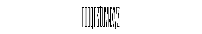 GarajeMonospace2903 Medium Font LOWERCASE