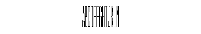 GarajeMonospace3003 Bold Font UPPERCASE