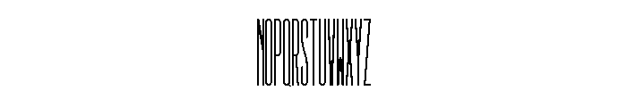 GarajeMonospace3003 Bold Font UPPERCASE