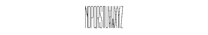 GarajeMonospace3003 Book Font UPPERCASE