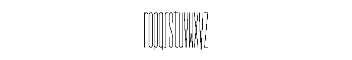 GarajeMonospace3003 Book Font LOWERCASE