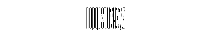 GarajeMonospace3003 Light Font LOWERCASE