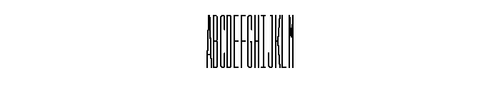 GarajeMonospace3103 Bold Font UPPERCASE