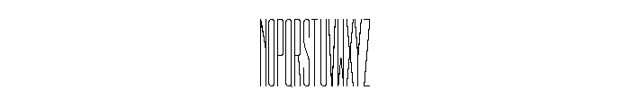 GarajeMonospace3103 Book Font UPPERCASE