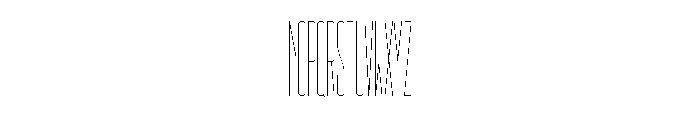 GarajeMonospace3103 Light Font UPPERCASE