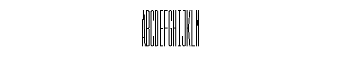 GarajeMonospace3203 Bold Font UPPERCASE