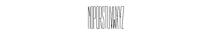 GarajeMonospace3203 Book Font UPPERCASE