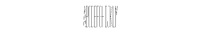 GarajeMonospace3203 Light Font UPPERCASE
