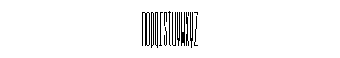 GarajeMonospace3303 Bold Font LOWERCASE