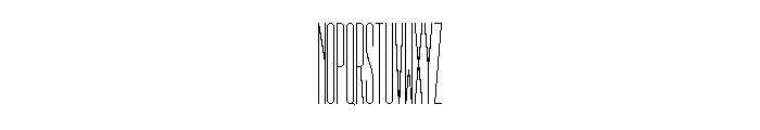 GarajeMonospace3303 Book Font UPPERCASE