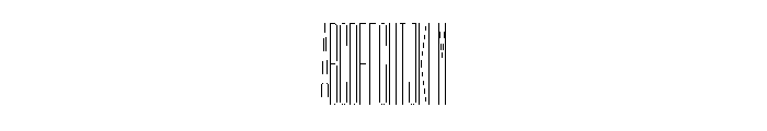 GarajeMonospace3303 Light Font UPPERCASE
