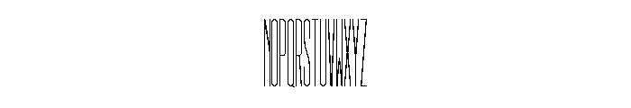 GarajeMonospace3303 Medium Font UPPERCASE
