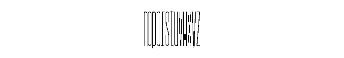 GarajeMonospace3303 Medium Font LOWERCASE