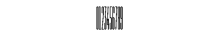 GarajeMonospace3403 Black Font OTHER CHARS