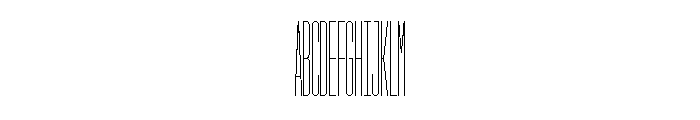 GarajeMonospace3403 Book Font UPPERCASE