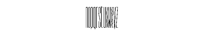 GarajeMonospace3503 Medium Font LOWERCASE