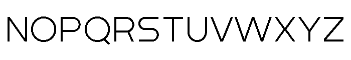 GarajeMulti Book Font LOWERCASE