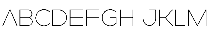 GarajeMulti Light FONT