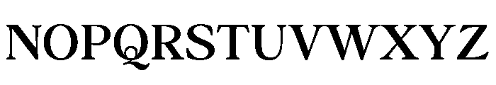 GaramondGrotesk Regular Font UPPERCASE