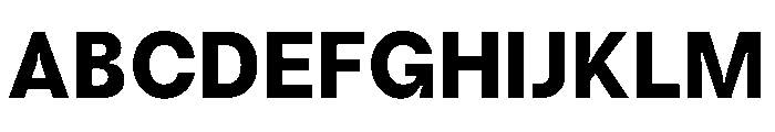 GargoyleNew ExtraBold Instance 39f1028f Font UPPERCASE