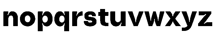 GargoyleNew ExtraBold Instance Font LOWERCASE